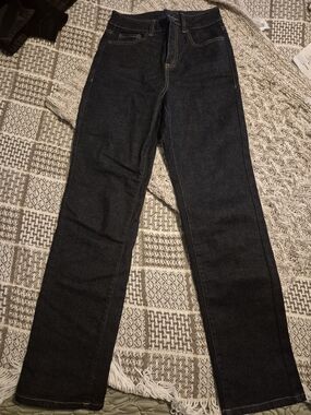 RW&CO Dark Wash Straight Leg Women’s Jeans - Classic Denim